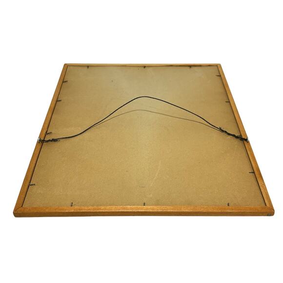 Vintage Arthur Singer framed art print #8 illustration Chikadee birds & flowers - Picture 9 of 10